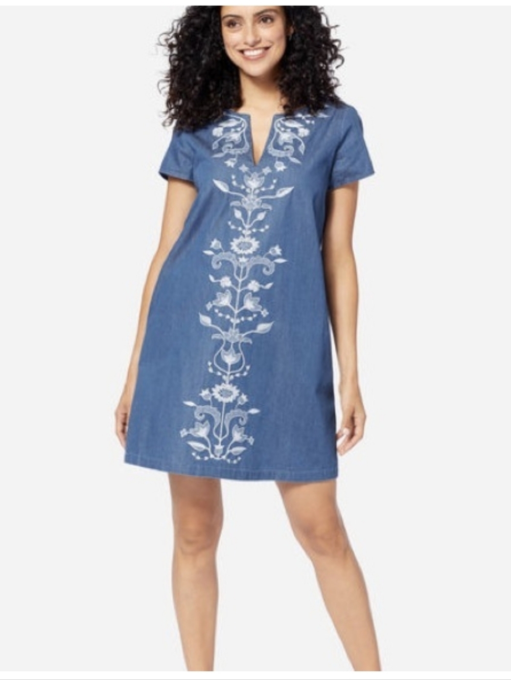 NWT Pendleton Tala Embroidered Shift Dress